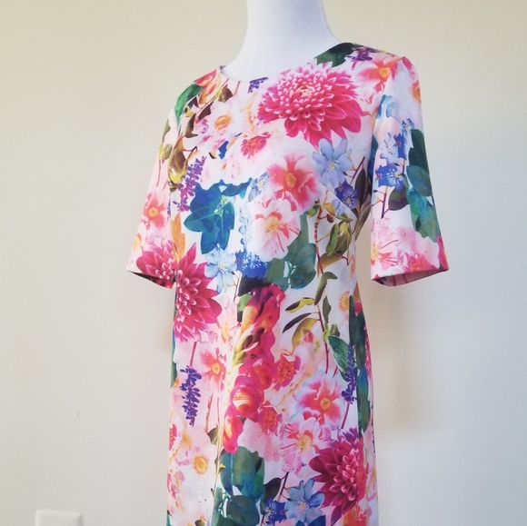 Cece floral dress size XS. - Picture 2 of 8